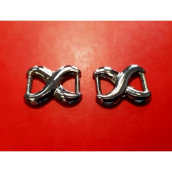 Ozdoba nieskończoność  srebrna